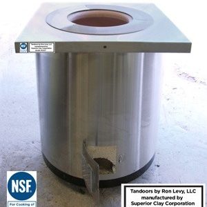 NSF Self-Contained Stainless Steel Restaurant Tandoor