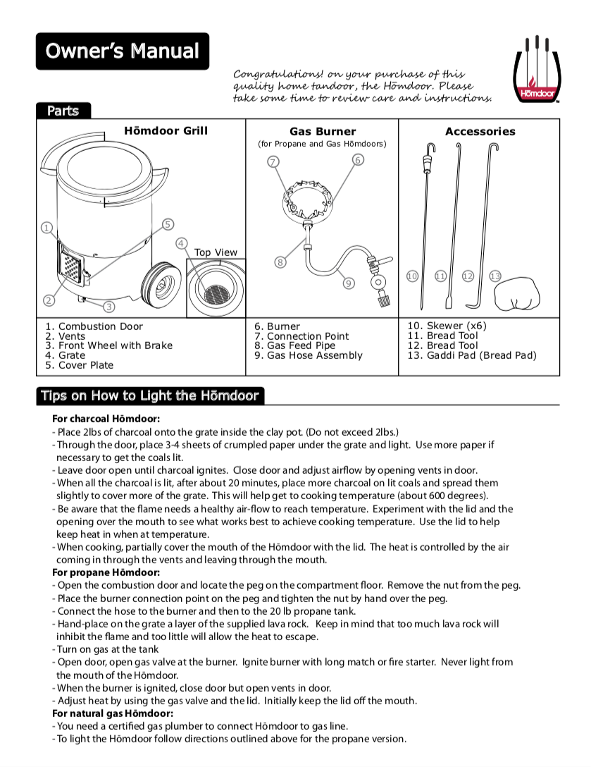 Homdoor-Owners-Manual