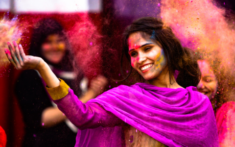 festival of colors celebration in india