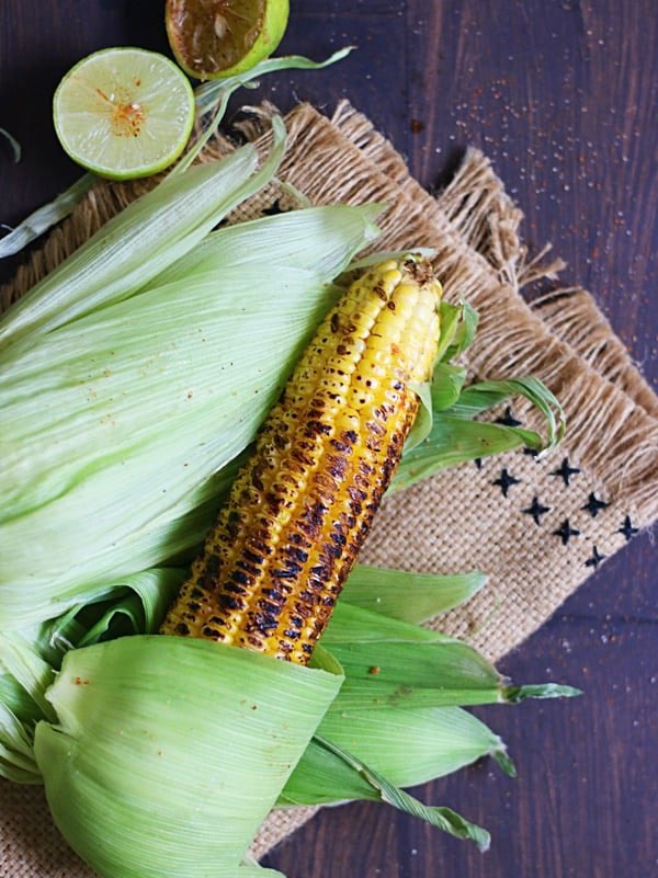 Tandoori roasted corn on the cob - Homdoor